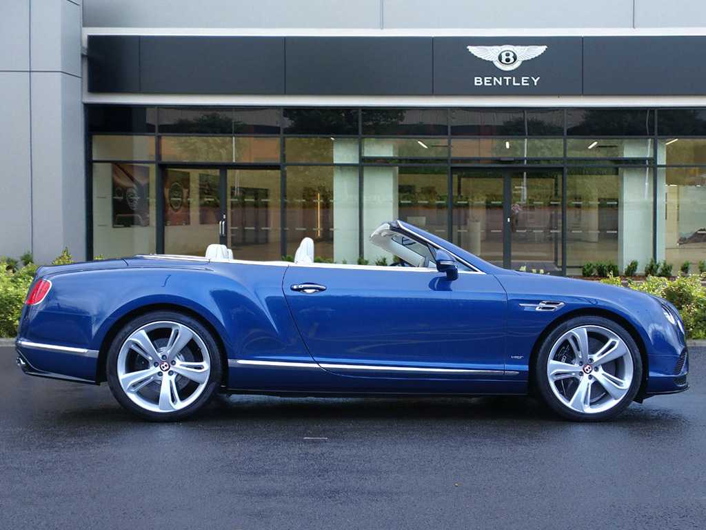 Bentley Used Car Continental Gt V8 S Convertible Blue